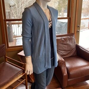 Periwinkle Blue Knit Cardigan Like New CCK XL